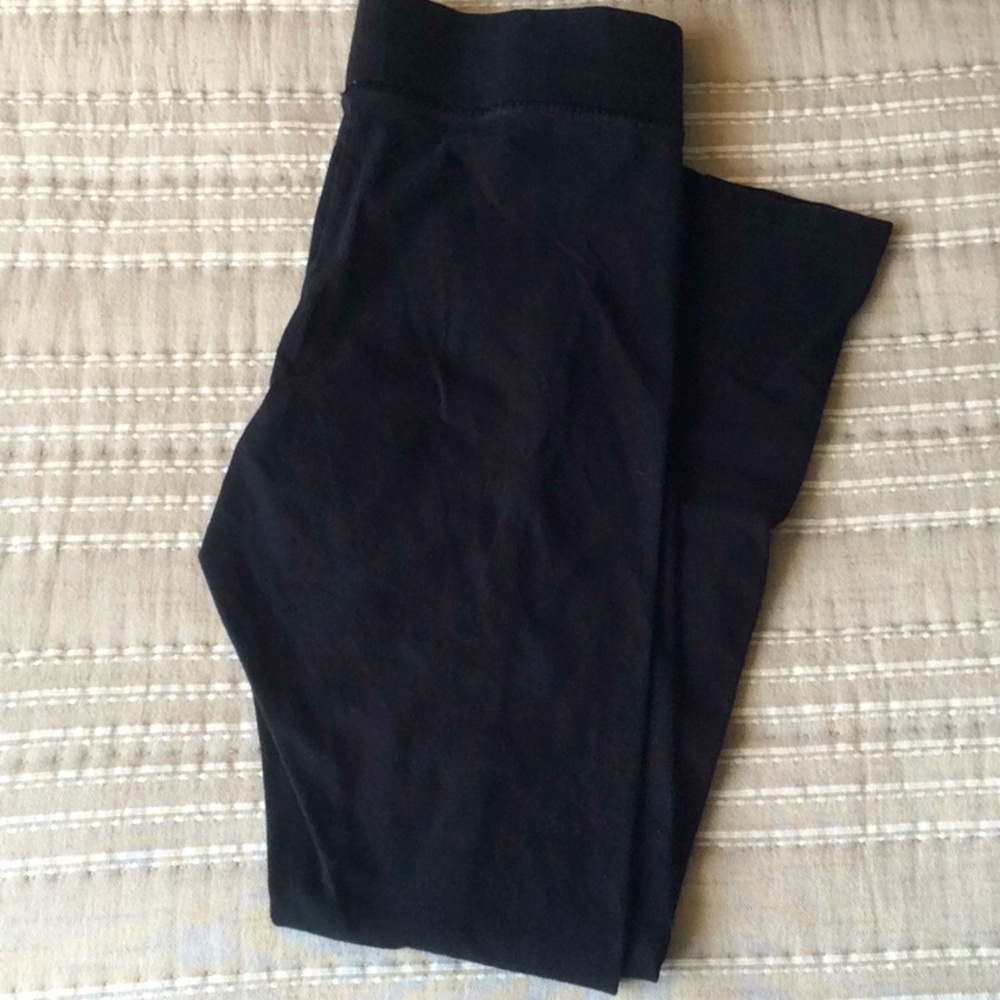 Black Cotton Leggings
